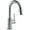 Arctic Stainless, variant on Delta 9959-Ls-Dst Trinsic 1.8 GPM Single Hole Pull Down Bar/Prep Faucet - Bronze