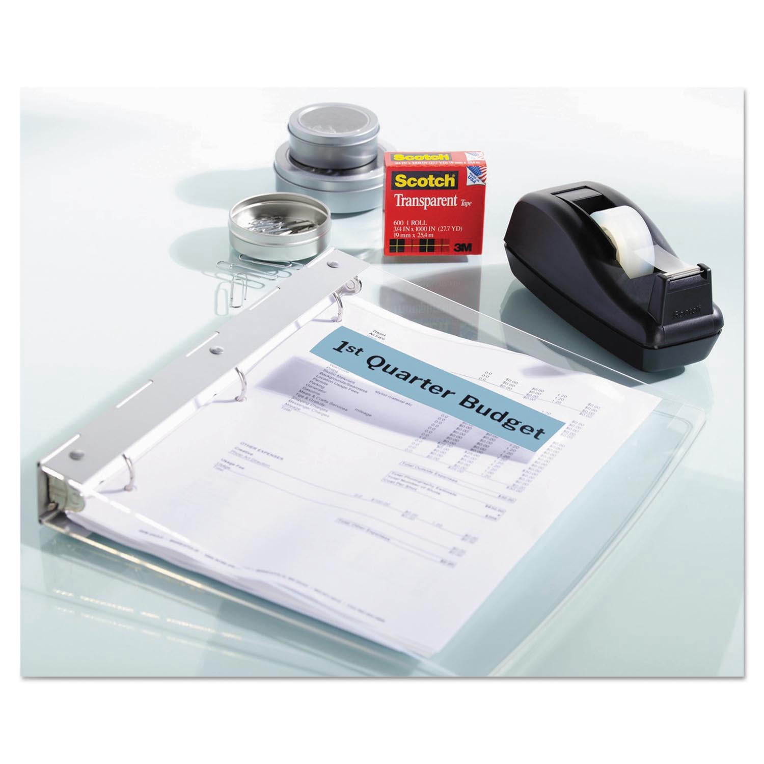 Scotch - Transparent Tape, 3/4" x 1000", 1" Core, Clear - 6