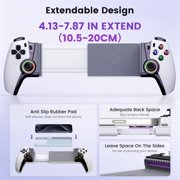 Phone Controller | Wireless Stretchable Mobile Gaming Controller for Switch 1/2/OLED/iPhone/Android