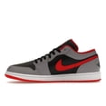 thumbnail image 2 of Jordan Men's 1 Low Black Light Smoke Grey Gym Red Basketball Shoes, from StockX, 2 of 5