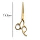thumbnail image 2 of Tijeras profesionales para cortar el cabello, longitud total de 5,5", para uso doméstico y en peluquerías, 2 of 5