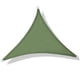 thumbnail image 2 of 1 pieza (verde militar en tres lados, aproximadamente 3*3*3 metros) vela de sombra, toldo impermeable protección UV para jardín terraza Patio exterior Pis, 2 of 3
