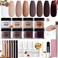 thumbnail image 1 of Set de talco para uñas AZUREBEAUTY, 30 unidades, para principiantes, con 8 colores, 1 of 8