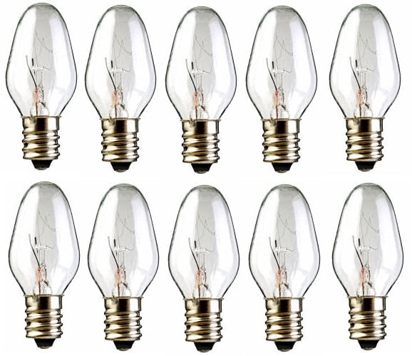 Box of 10 15W 120V bulbs for Scentsy PlugIn Warmer Wax Diffuser