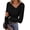 Black, variant on EASYBRA Women Off Shoulder Draped Neck Long Sleeve Slim Fit Crop Top Elegant Casual Shirt