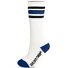 Knee High Striped Sock Navy Youth