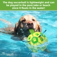 thumbnail image 3 of Juguete para perros QDAN, remolcador de balones de fútbol, juguete acuático para perros, 3 of 6