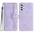 thumbnail image 2 of Wallet Case for Samsung A13 4G, with Card Slots [RFID Blocking],Durable Flip Folio Kickstand Magnetic Closure Leather Wallet Wrist Strap Women Men Case for Samsung Galaxy A13 4G, Purple, 2 of 10