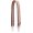 Brown Pink, Silver Hardware, variant on Purse Strap Replacement Crossbody Handbag Stripe Wide Adjustable