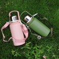 thumbnail image 4 of 40 oz Stainless Steel Insulated Water Bottle with Handle & Strap, Double wall, 4 of 5