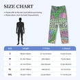 thumbnail image 4 of Lsque Summer Print Men's Pajama Pants, Lounge Pant - Comfortable Home Wear,Elastic Waistband, Stylish Design-Small, 4 of 9