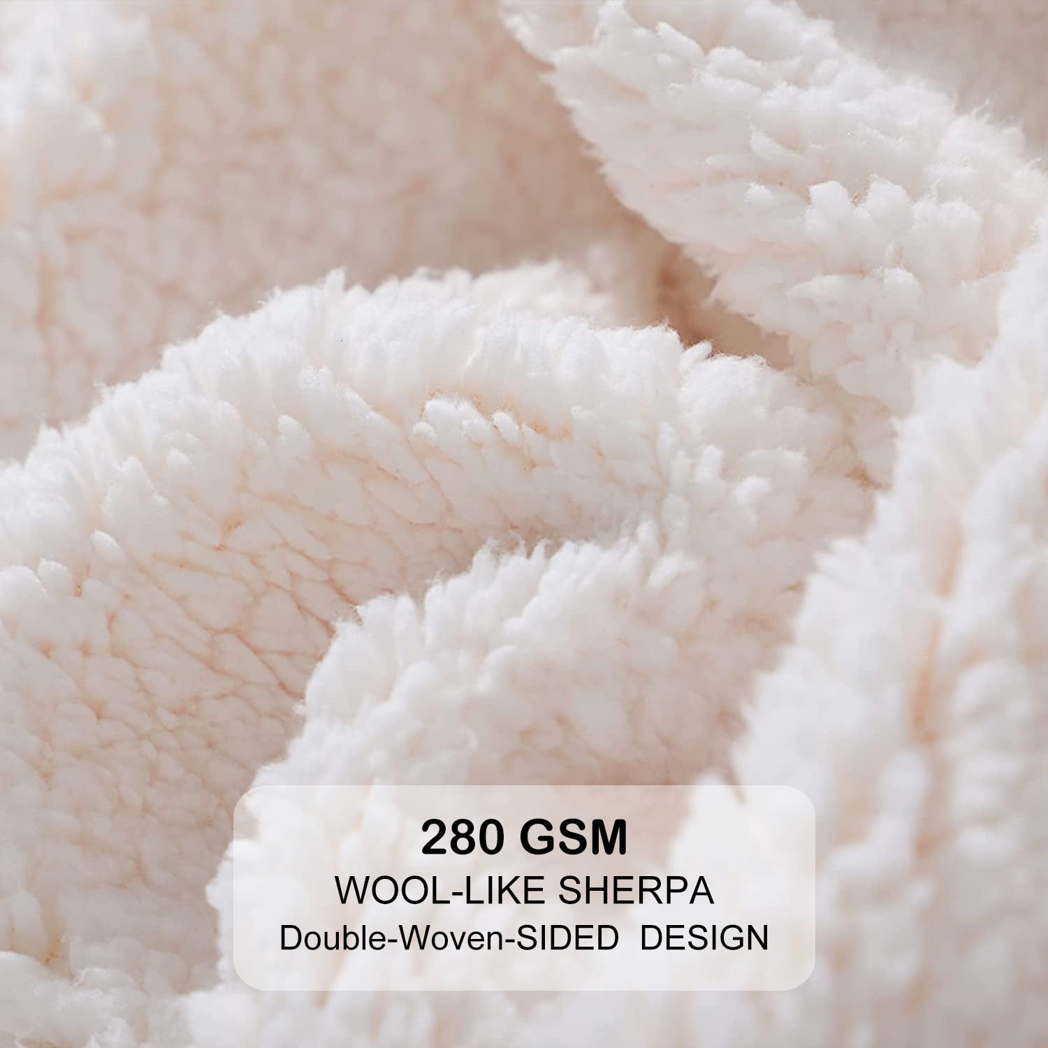 Sherpa Fleece Throw Blanket, Twin Size Soft Fuzzy Throw Blankets, Pink Warm Blanket, Cozy Fluffy Comfy for Sofa, Couch, Bed, Camping, Travel, 60" x 80"