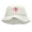 White, variant on Softball Swing Embroidered Bucket Hat - White OSFM