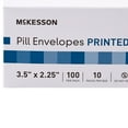 thumbnail image 4 of McKesson Pill Envelopes, Moisture Seal, Heavyweight, 3.5 in x 2.25 in, 100 Count, 10 Packs, 1000 Total, 4 of 8