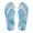 Blue Tie Dye, variant on Sea Wave Marble Print Flip Flops for Women Beach Casual Comfortable Yoga Mat Thong Sandal with Arch Support Quick Dry Lightweight Fashion Flats Slippers for Walking Vacation