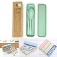 thumbnail image 2 of Coofit Travel Utensils Set Portable Creative Camping Flatware Set Camping Utensil Set, 2 of 10