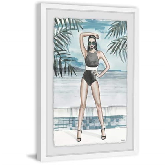 Summer Fashion Nova Framed Painting Print