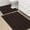 Chocolate, variant on Bathroom Rugs Bath Rugs for Bathroom Non Slip Bath Mats Extra Thick Chenille Striped Rug 17" x 24" Absorbent Soft Shaggy Washable Dry Fast Bath Mats for Bathroom Floor - Taupe Brown