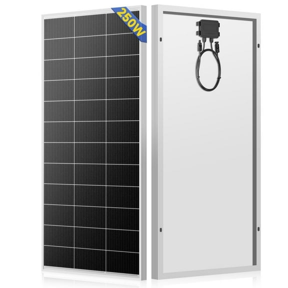 WERCHTAY 250W 500W 1000W Mono Solar Panel 18BB Power RV Camping Home Camp Off Grid Charge