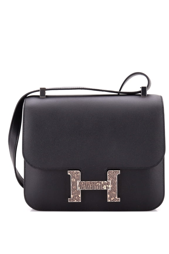 Pre-Owned Constance Marquette Bag Madame with Lizard 24 By Rebag