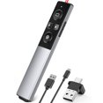 thumbnail image 1 of Clicker inalámbrico para presentaciones NealGamefy recargable USB-C, 1 of 8