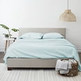 thumbnail image 4 of Linen Market Luxury Deep Pocket 4 Piece Bed Sheet Set, Twin, Aqua, 4 of 10