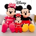 thumbnail image 2 of Disney-muñeco de peluche de Mickey y Minnie, muñeco de 35/45/55/70 Cm, regalo para cumpleaños, Navidad, pareja, novia, niño, 2 of 4