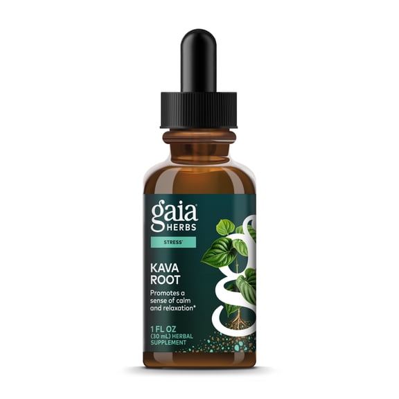 Gaia Herbs, Kava Root Extract, 1 Fl Oz