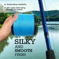 thumbnail image 5 of Reaction Tackle Braided Fishing Line - 8 Strand Sea Blue 10LB 1000yd, 5 of 7