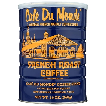 Cafe Du Monde French Roast Dark Coffee, 13 Ounce