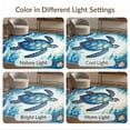 thumbnail image 7 of ODIKA Animals Turtle Symmetrical Ocean Wave Border Nautical Motif Scattered for Playroom, Bedroom, Reading Nook, Pet Friendly & Kids Safe Play, 7 of 7
