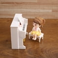 thumbnail image 2 of Scale Model​​ Miniature Grand Piano Model, 3.3-Inch Scale Replica with Stool and Sheet Music for Display Decor​ Miniature Stool​​, 2 of 7
