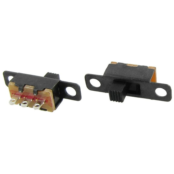 50 Pcs ON/ON 2 Position 1P2T SPDT Panel Slide Switch Solder Lug SS12F1-G3