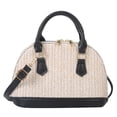 thumbnail image 2 of Bolsas cruzados de concha Bolsas casuales tejidos a mano Portátiles para vacaciones (Negro) Likrtyny Para Estrenar, 2 of 9