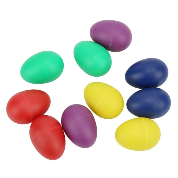 Musical Eggs, Plastic Egg Shakers Easy To Hold Lightweight With Various Colors For Rhythm Training For Children