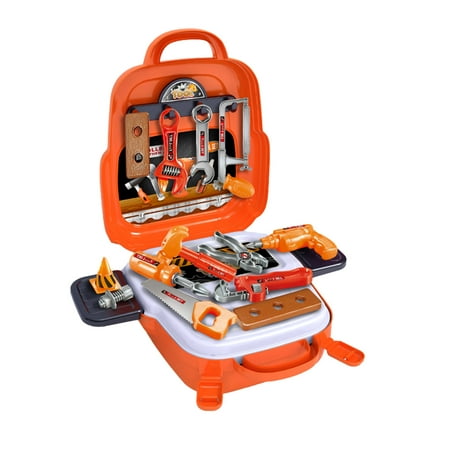 

22Pcs Kids Tool Set Child Learning Tool Kit with Storage Case Bag
