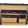 thumbnail image 4 of LINDSEY STREET Men's Leather Briefcase | Business Leather Handbag | Doctors Safety Kit Bag Leather Attache | Gift For Him, 4 of 6