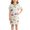 Multicolor G, variant on akafmk Girls Dresses Knit Short Sleeve T-Shirt Dress Cute Thin Breathable Sleepwear Loungewear Casual Summer House Dresses, 3-13 Years