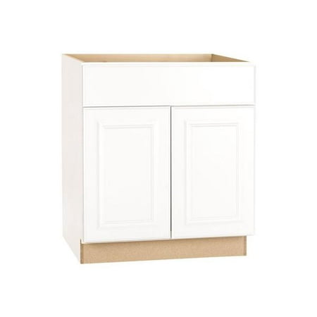 rsi home products hamilton base cabinet, fully assembled, raised