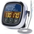 thumbnail image 1 of TYPPKMM Tp700 Digital Remote Wireless Food Kitchen Oven Thermometer Probe For BBQ Grill  Oven Meat Timer  Temperature  Manually Set, 1 of 6