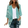 thumbnail image 2 of QUINDOS Womens Cardigan Lightweight,Women's Fashion Casual Printed Long Sleeve Cardigan Top, 2 of 5
