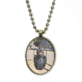 thumbnail image 1 of Bulldog mascota fotografia Collar Colgante de cadena vintage Colección de joyas colgantes Unbranded M, 1 of 3