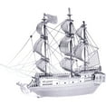 thumbnail image 2 of Fascinations 6.75" Metal Works Ship FSMMS012 Model Boat Kit, 2 of 6