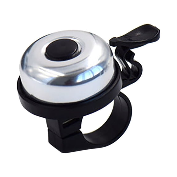 uvwlwu Metal Bell Ring MTB Bicycle Bike Bicycle Cycling Handlebar Bell Alarm(Silver)