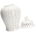 thumbnail image 4 of Modern Ceramic Ginger Garlic Storage Jar and Flower Vase, 4 of 11