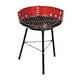 thumbnail image 4 of Parrilla de carbón pequeña con rejilla, portátil, multifuncional, redonda, para el hogar, fiestas, camping, balcón y patio., 4 of 9