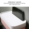 thumbnail image 3 of Bueautybox Toilet Paper Holder Self Adhesive Waterproof Wall Mounted Bathroom Kitchen Tissue Holder Bathroom Tool （2 Size）, 3 of 7