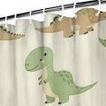 thumbnail image 3 of Cartoon Dinosaurs Shower Curtain 72"x84" ,Bathroom Decorative Shower Curtains Set with 12 Hooks,Modern Waterproof Washable Shower Curtain, 3 of 6