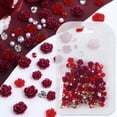 thumbnail image 3 of Colgantes de uñas ZOAZJINAZ con diamantes de imitación de perlas rosas de San Valentín, 50 unidades, 3 of 7