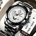 thumbnail image 2 of LANGLISHI Mens Watches Top Brand Luxury Sport Waterproof Luminous Wristwatch Quartz Clock Big Dial Casual Relogio Masculino, 2 of 5